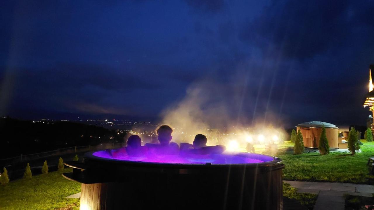 Domki Gorce Klikuszowa Sauna Jacuzzi Екстериор снимка