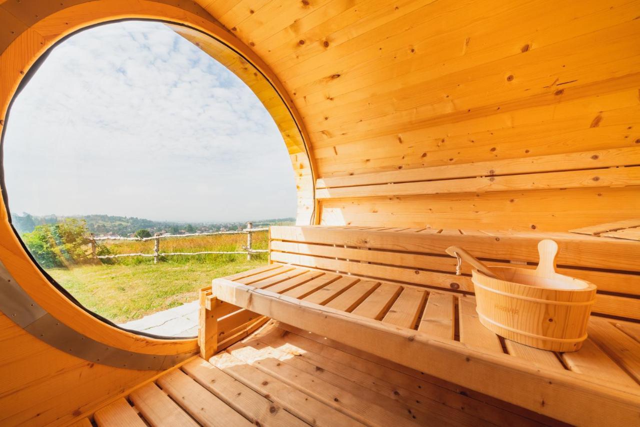 Domki Gorce Klikuszowa Sauna Jacuzzi Екстериор снимка